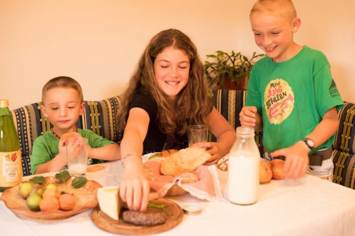 Bauernhofurlaub mit Frühstück auf dem Gfinkerhof