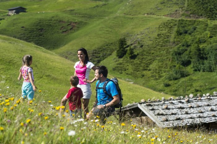 Wanderferien mit Kindern